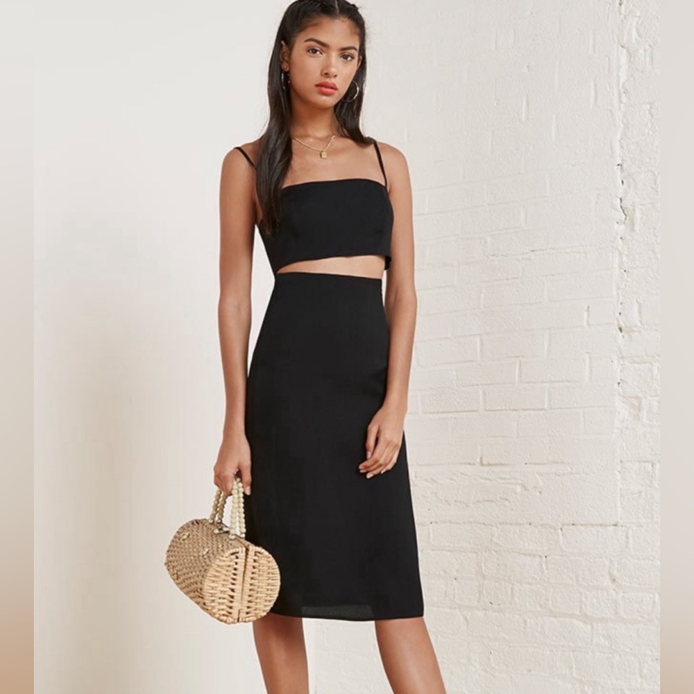 Reformation Black Ace Two Piece